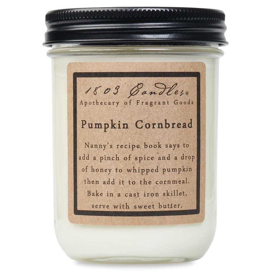 1803 Candles- Pumpkin Cornbread