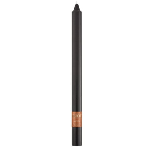 Smooth 12" Arista™ Black Single Candle
