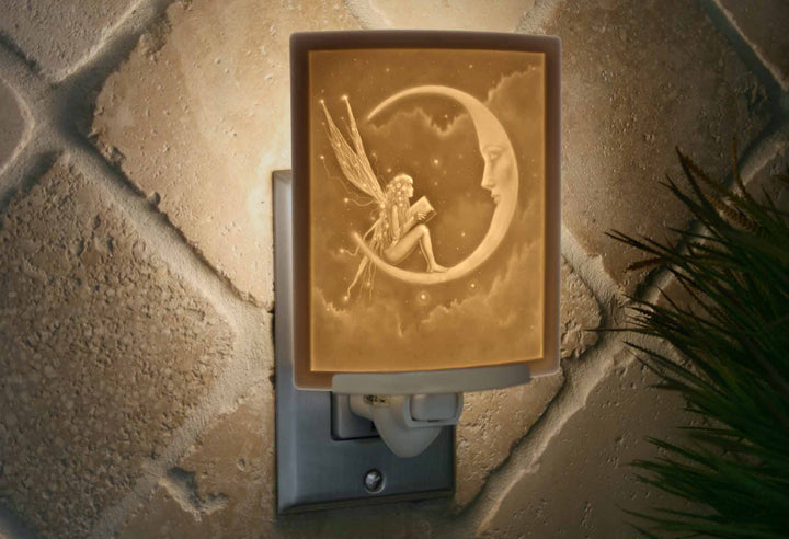 Story Fairy Porcelain Lithophane Night Light