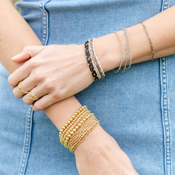 2mm Stretch Bead Bracelets