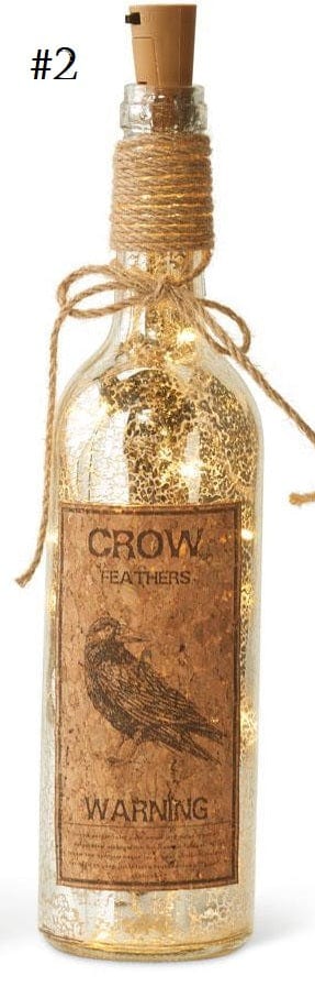 12.5 Inch LED Mercury Glass Halloween