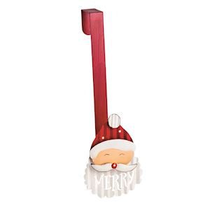 Santa Light-Up Wreath Hanger