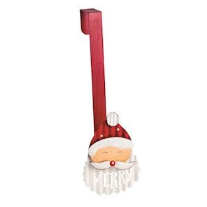Santa Light-Up Wreath Hanger