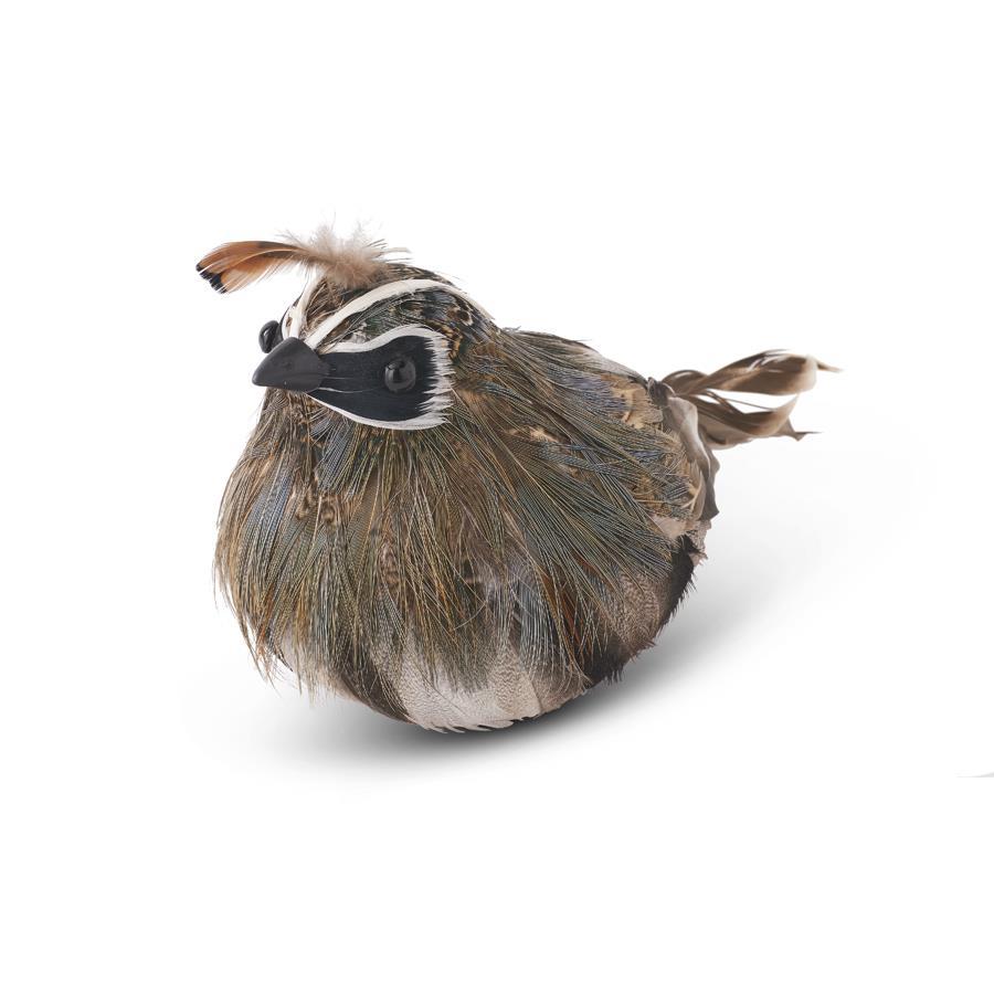 4.75 Inch Feathered Quail
