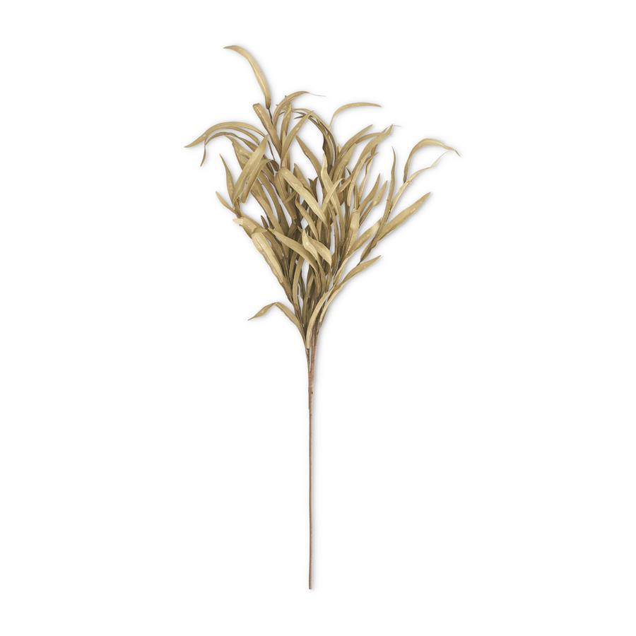 35 Inch Green Eva Grass Stem