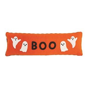 Boo Long Beaded Pillow