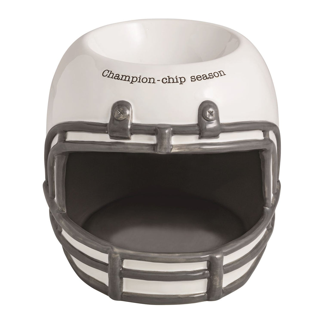 Football Helmet Chip & Dip Bowl