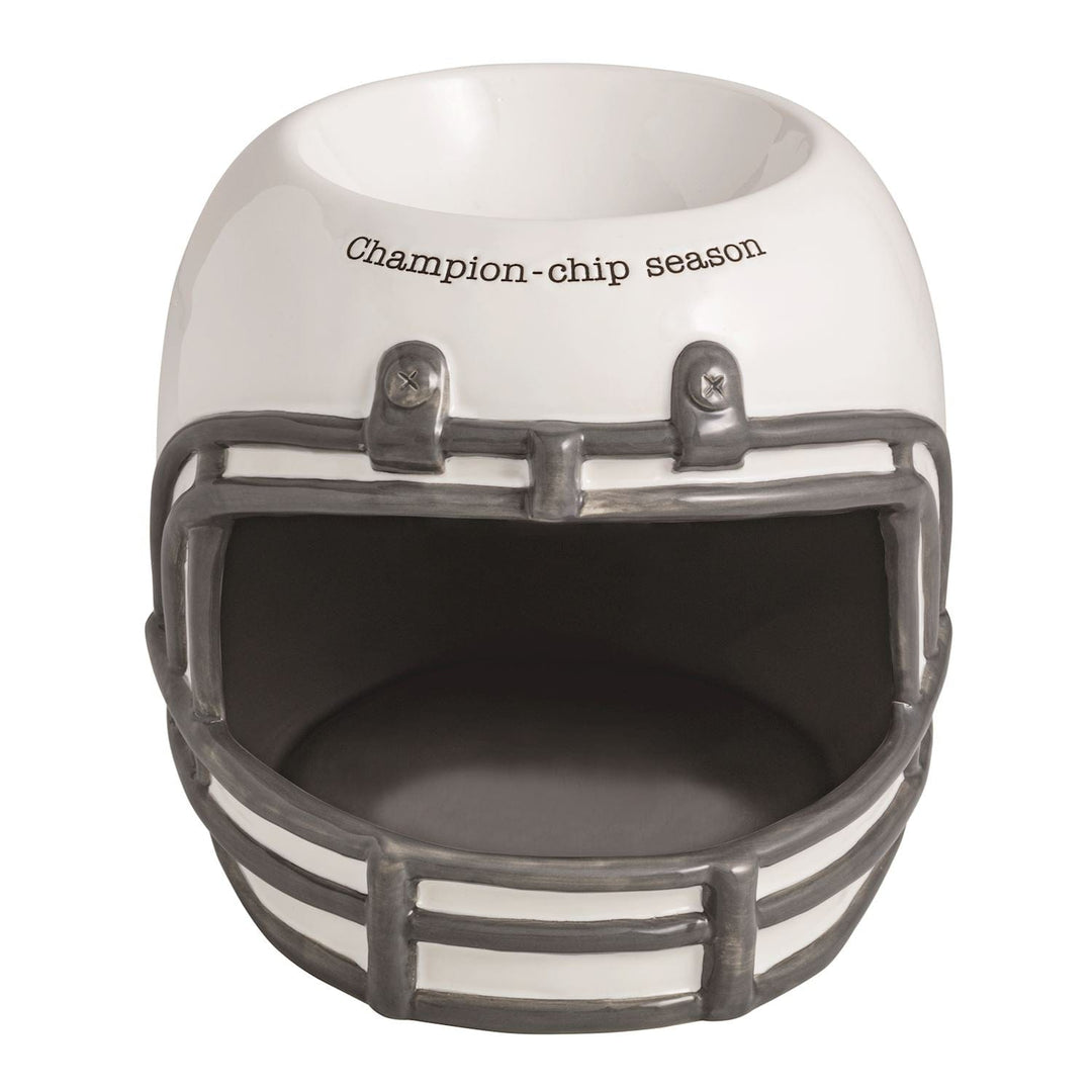 Football Helmet Chip & Dip Bowl