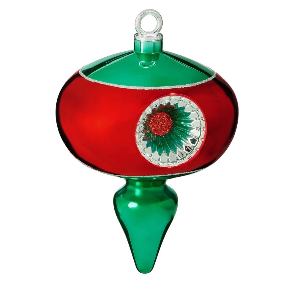 Skip to the beginning of the images gallery 9.5" Reflector Finial Ornament