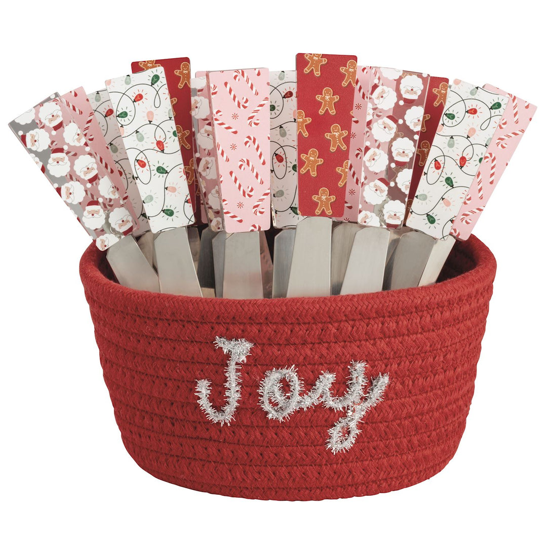 Assorted Acrylic Christmas Spreaders