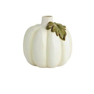 Large Ceramic Pumpkin Bud Vase