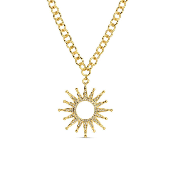 Be The Light, Sun Statement Necklace