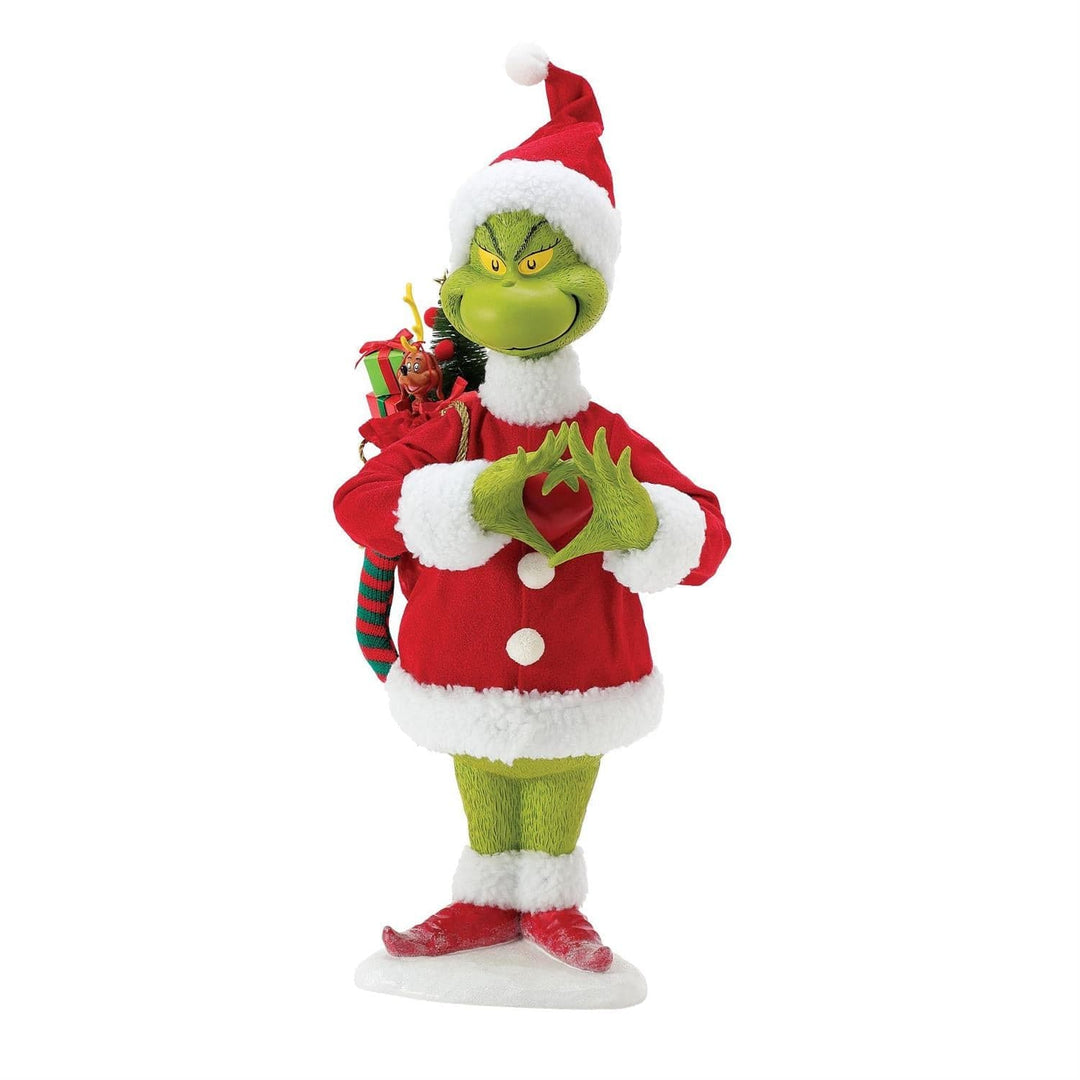 His Heart Grew Grinch Figurine