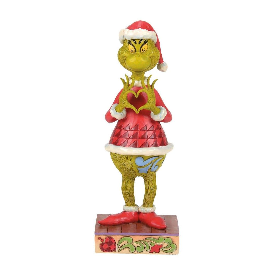 Grinch with Heart Hands Figurine