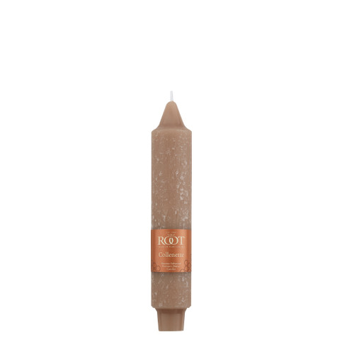 7" Timberline Collenette Taupe Single Candle
