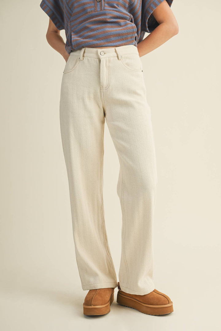STRAIGHT LEG PANTS