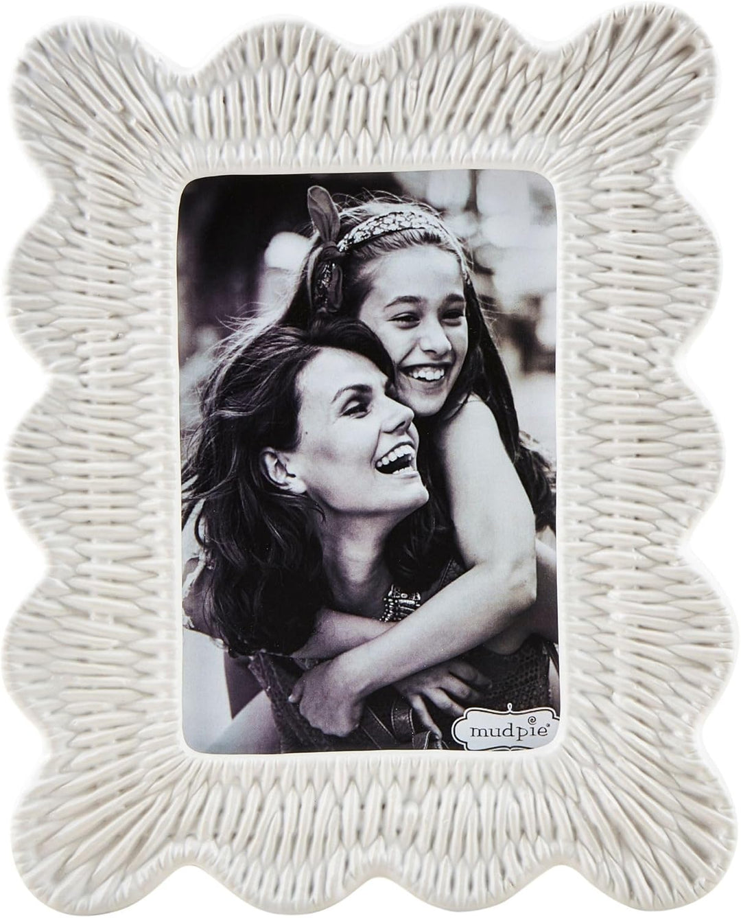 4x6 Woven Ceramic Frame - Mudpie