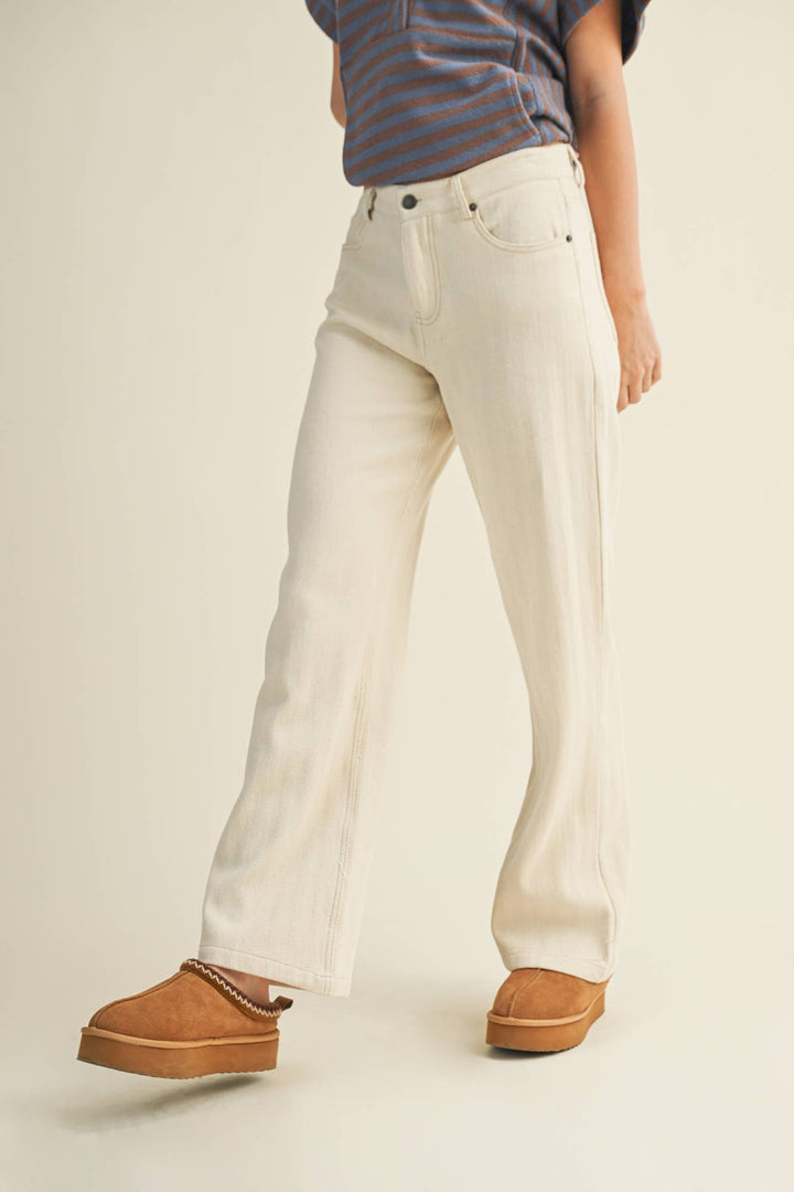 STRAIGHT LEG PANTS