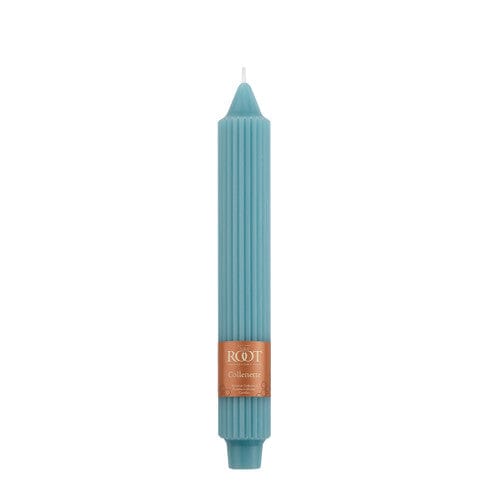 9" Grecian Collenette Sky Single Candle