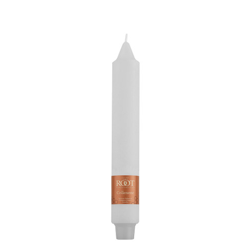 9" Timberline™ Collenette White Single Candle