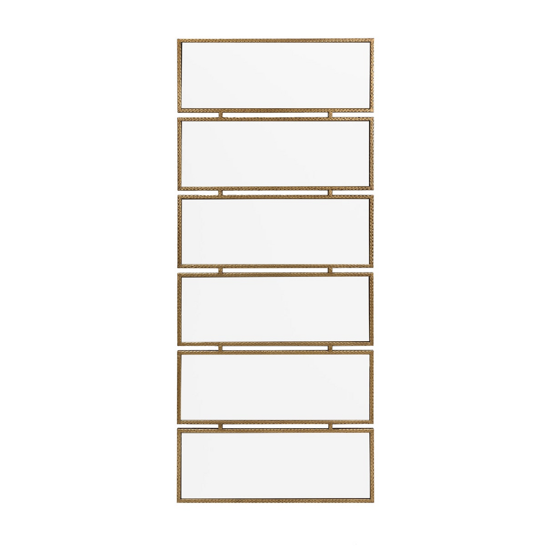 Gold Oversized Metal Mirror