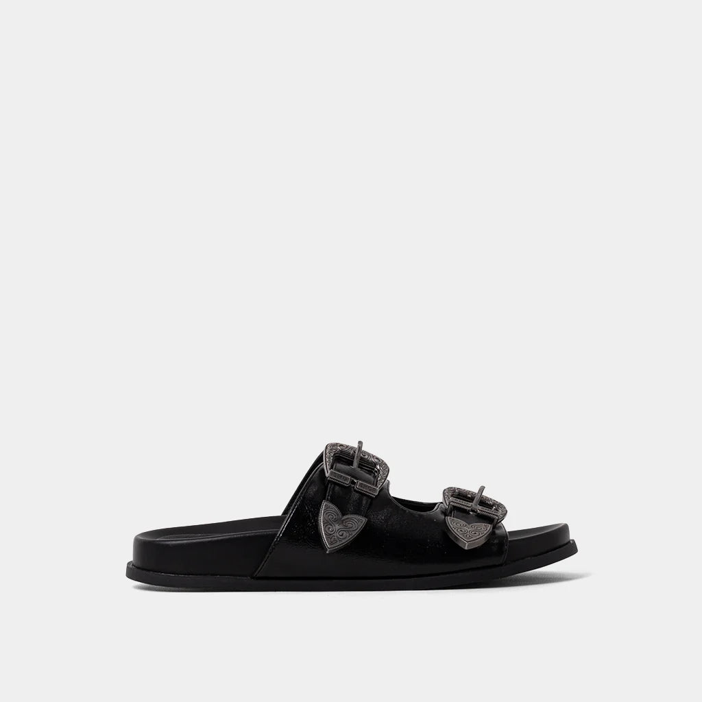 Dolly Black Sandal
