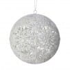 150MM SNOWFLAKE HOLLOW BALL ORNAMENT