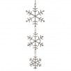 Petite Jewel Snowflake Drop Ornament