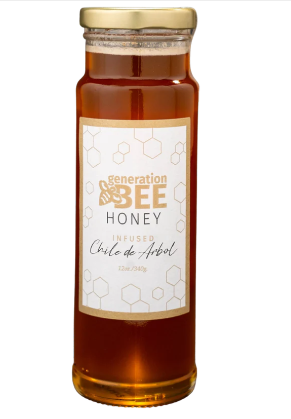 12 Oz. Chile De Arbol Honey