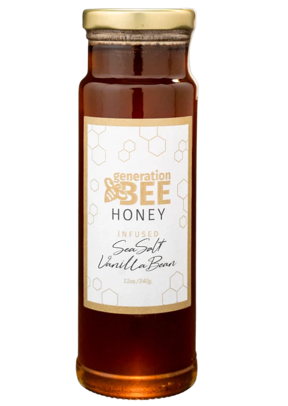 12 Oz. Sea Salt Vanilla Bean Honey