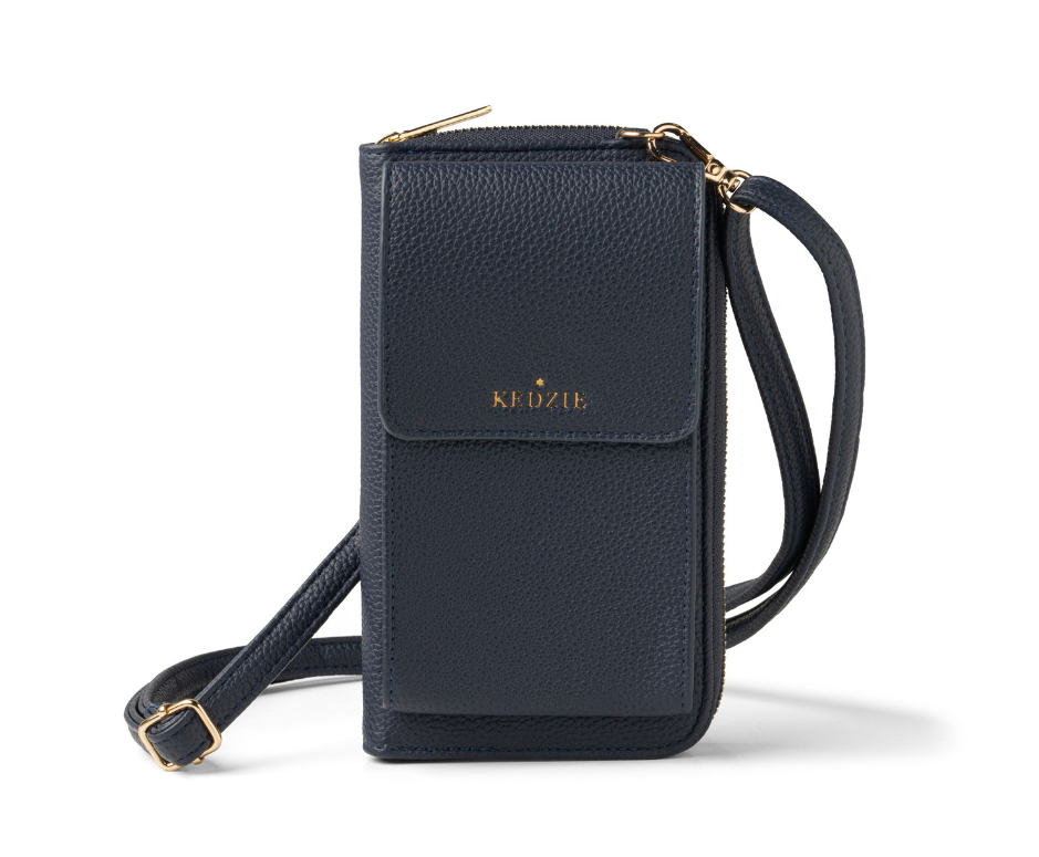 Kedzie Eclipse Smartphone Crossbody - Navy