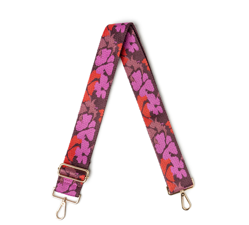 Kedzie Embroidered Interchangeable Bag Straps - Wildflower