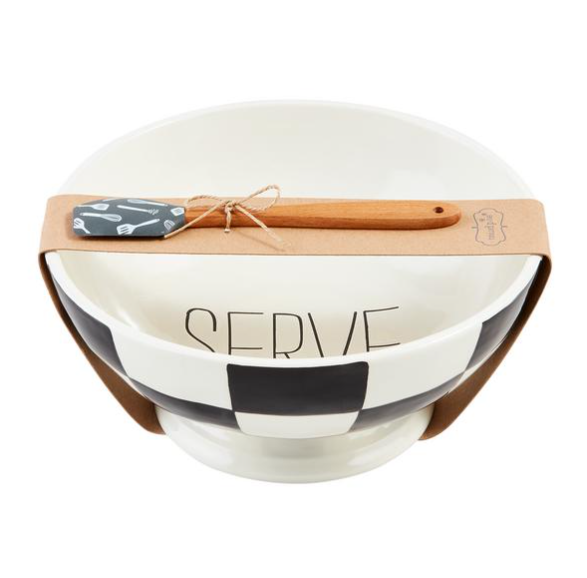 Mudpie Bistro Check Bowl