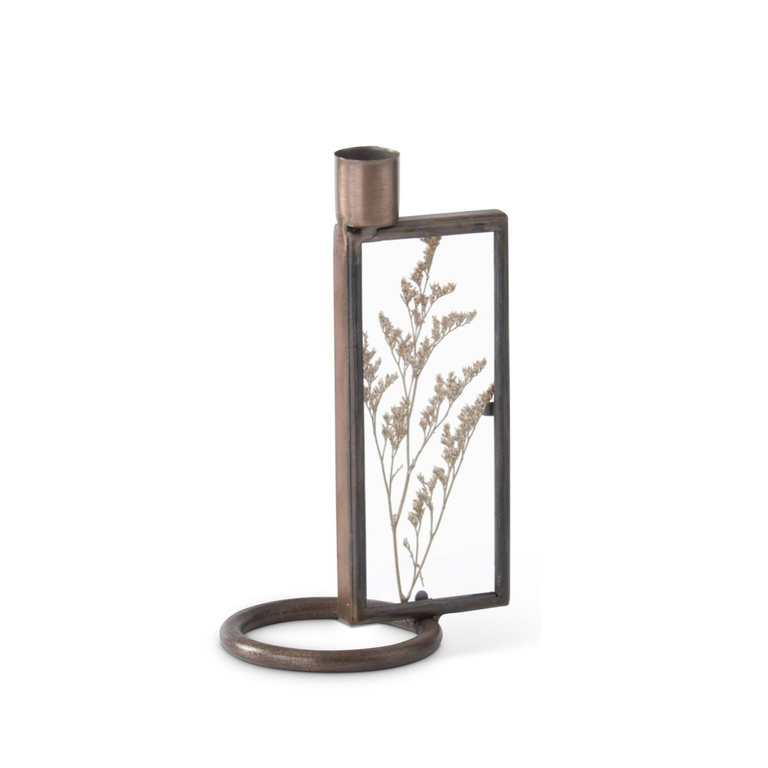 Floral Display Taper Candleholders - Rectangle