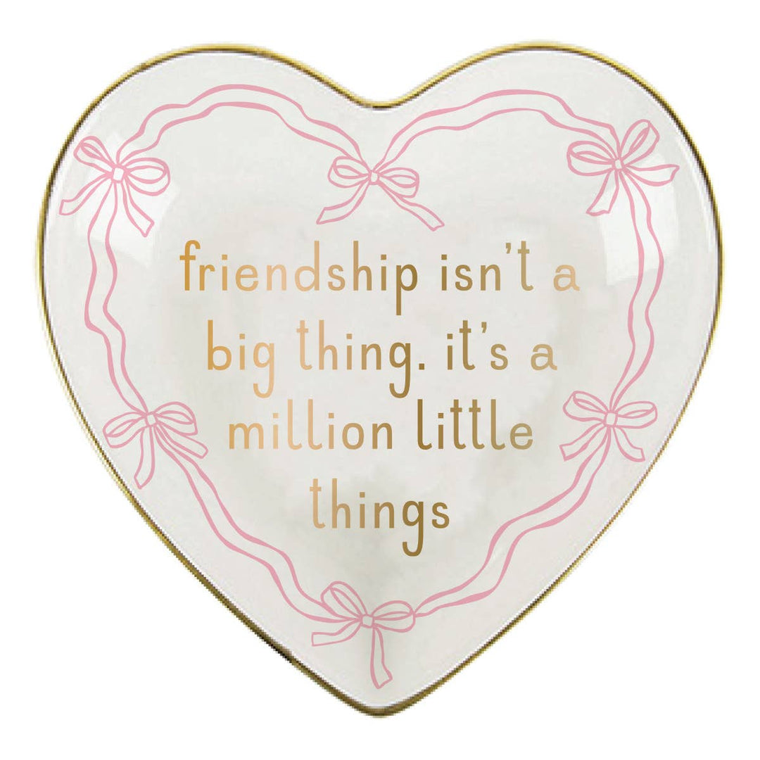 Ceramic Trinket Tray | Million Things Heart Trinket Tray