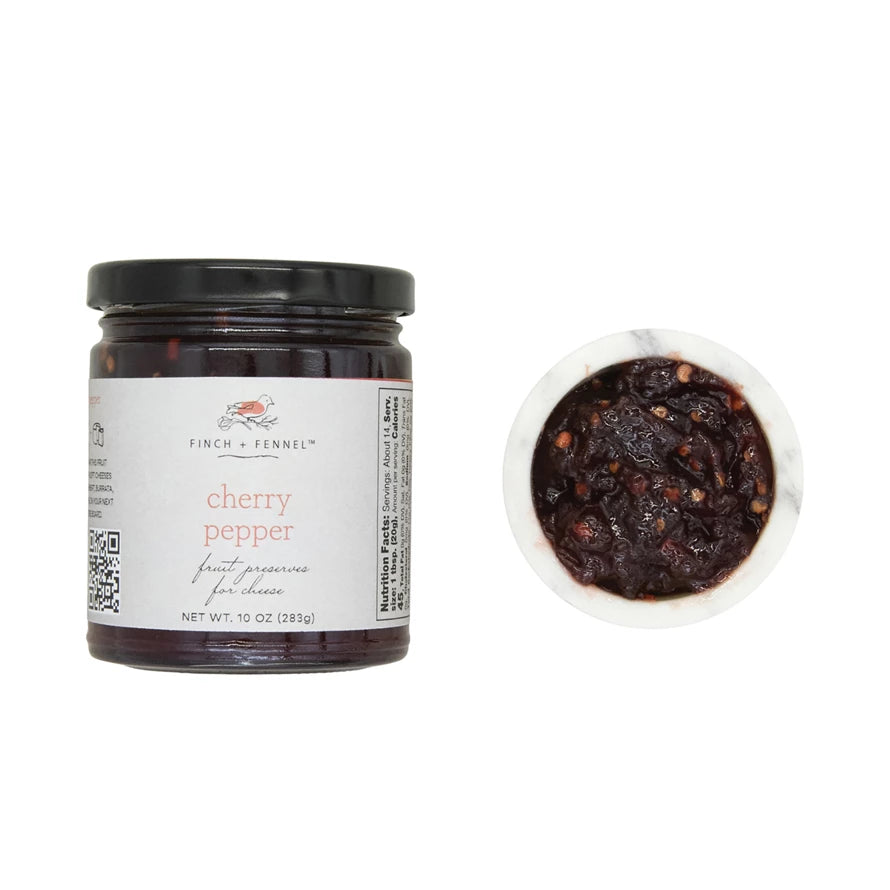 Cherry Pepper Fruit Preserves for Cheese
