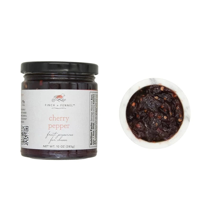 Cherry Pepper Fruit Preserves for Cheese