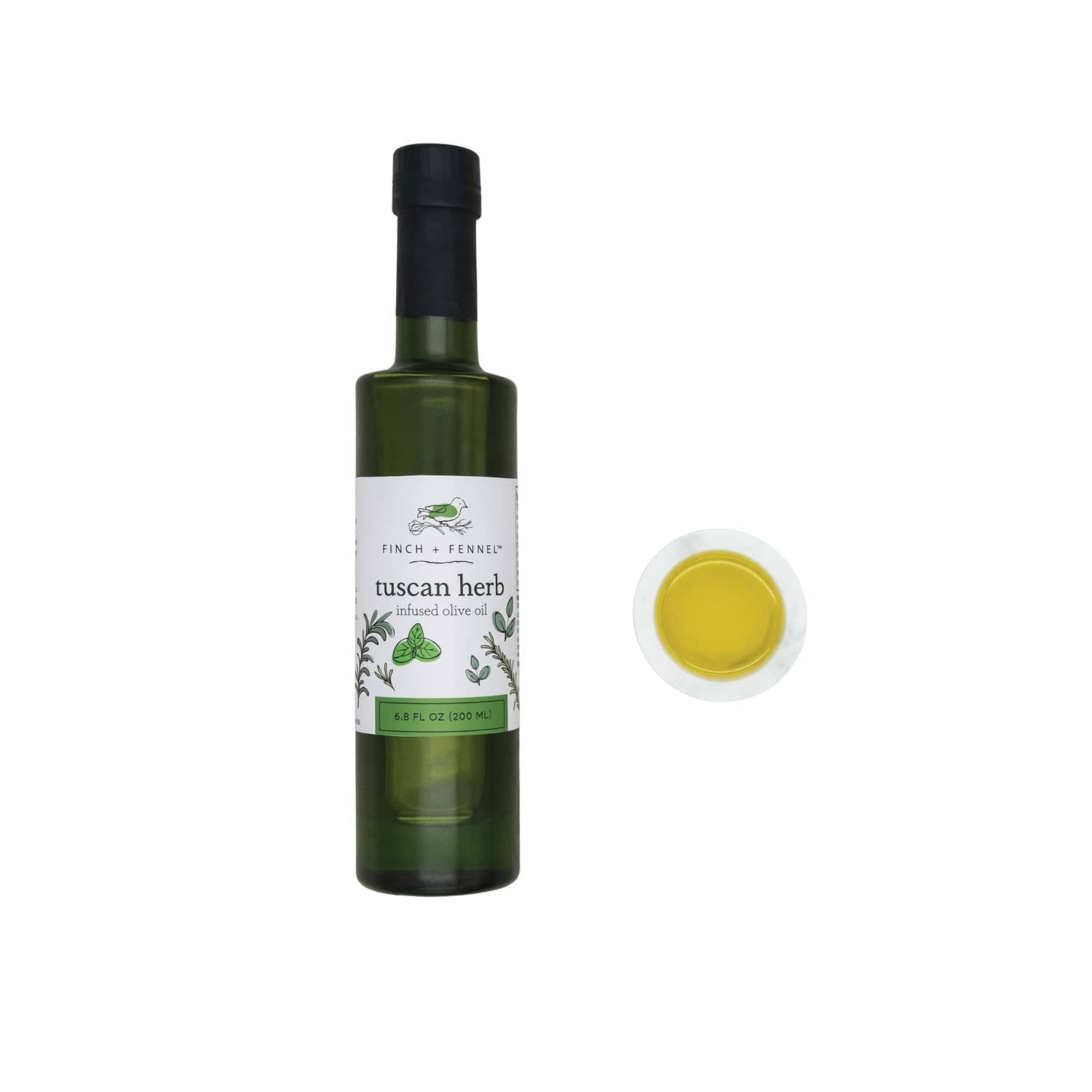 6.8 oz. Tuscan Herb Infused Olive Oil – Olive Tree at the Meadows