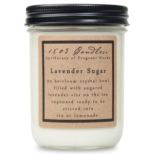 1803 Candle-Lavender Sugar