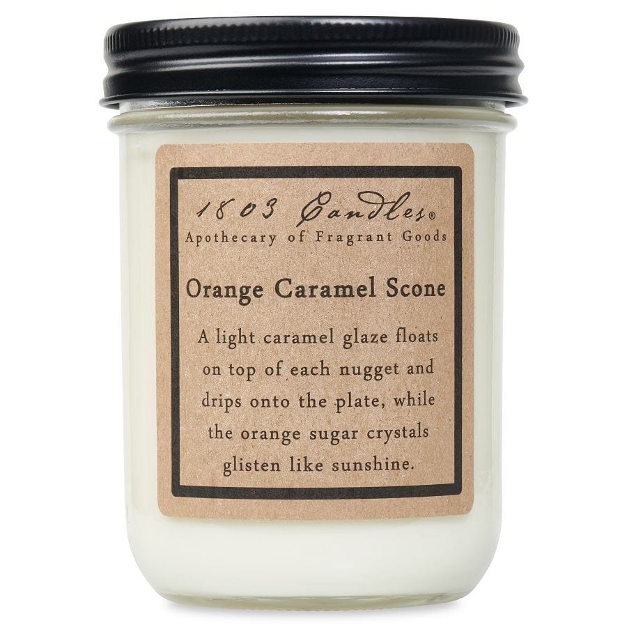 1803 Candle-Orange Caramel Scone