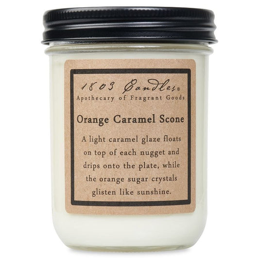 1803 Candle-Orange Caramel Scone