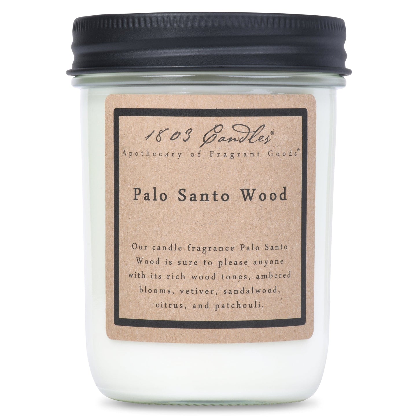 1803 Candle-Palo Santo Wood