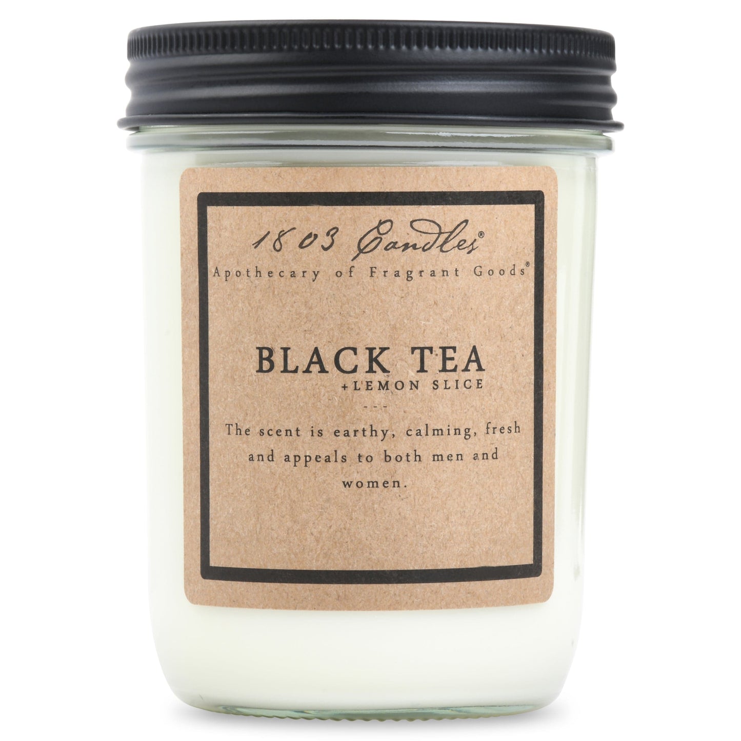 1803 Candle-Black Tea + Lemon