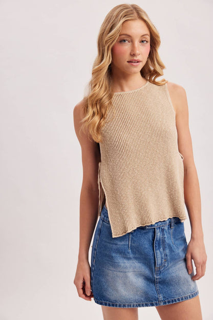 Low Rise Denim Skort