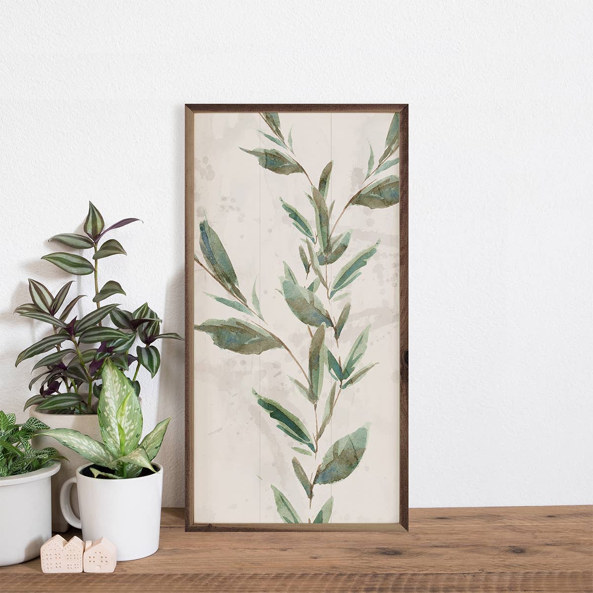 Botanical Panel 2 One Vine By Nina Blue