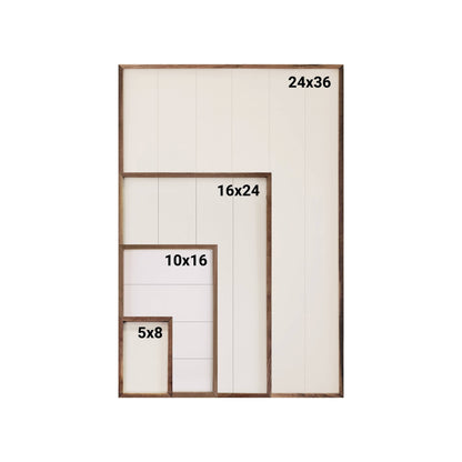 Single Pine Tree White Art Print