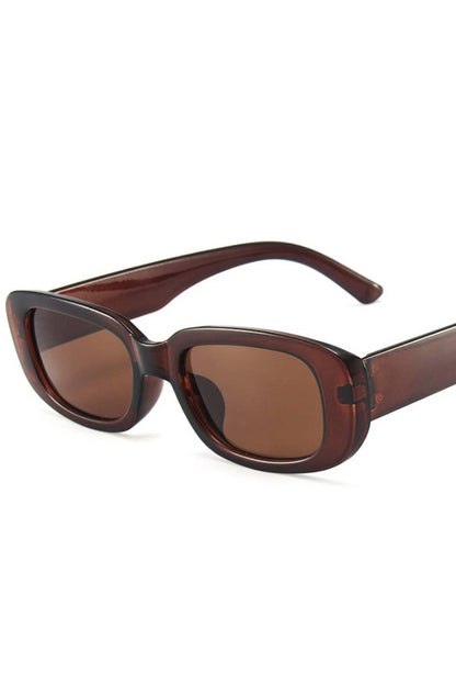 Trendy Small Square Sunglasses for Women, UV400_CWASG0071: BROWN / (OS) 1