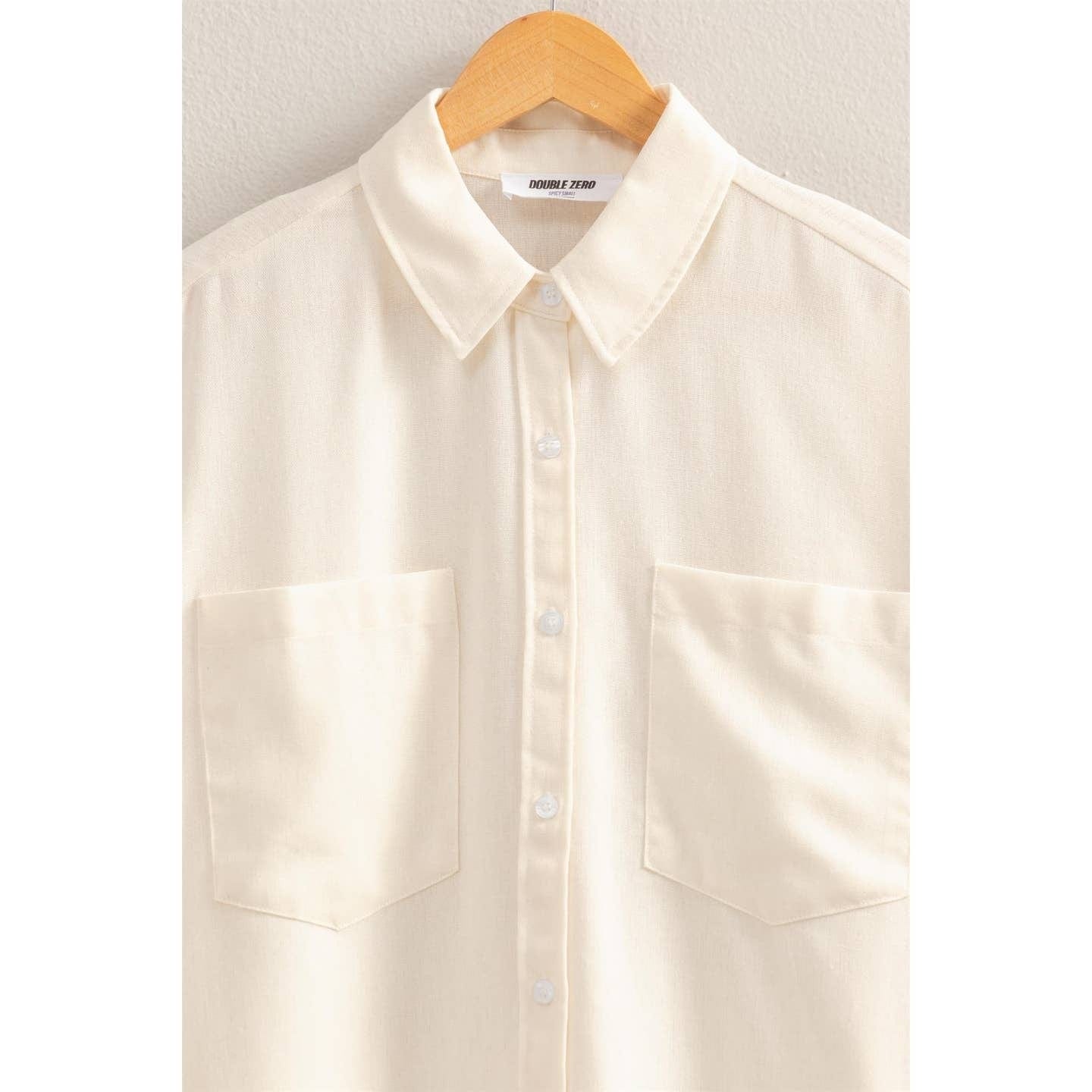 Sand Washed Relaxed Long Sleeve DZ24C609