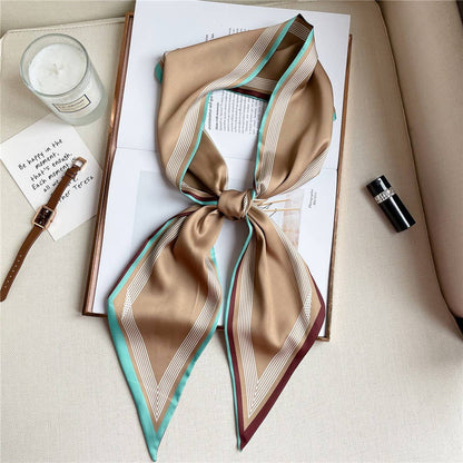 Thin Silk Head Scarf