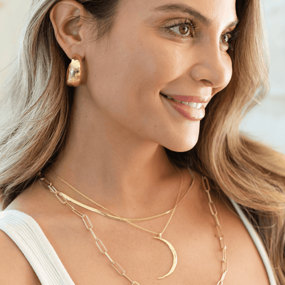 Large Rounded Trending Hoops